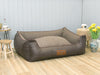 Burley Orthopaedic Walled Dog Bed - Chocolate Fudge, X-Large