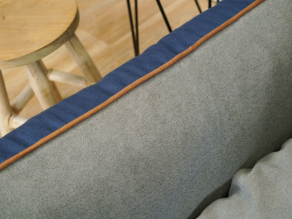 Savile Orthopaedic Walled Dog Bed - Mariner's Blue, X-Large