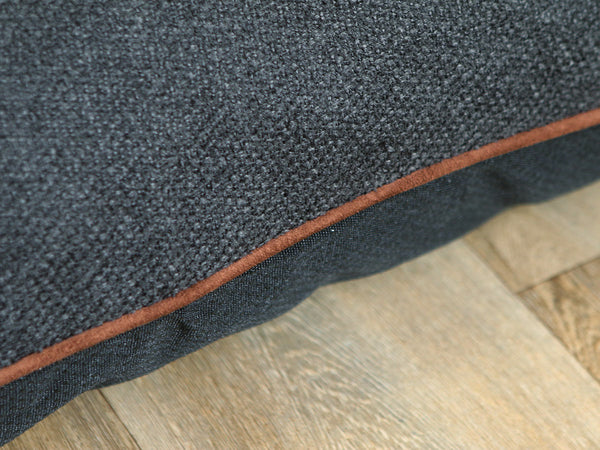 Ashurst Orthopaedic Pillow Pet Bed - Graphite, Large