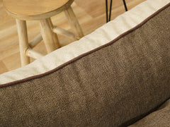 Burley Orthopaedic Walled Dog Bed - Cream Fudge, X-Large