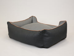 Beckley Orthopaedic Walled Dog Bed - Midnight / Dove, Large