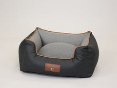 Beckley Orthopaedic Walled Dog Bed - Midnight / Dove, Small