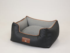Beckley Orthopaedic Walled Dog Bed - Midnight / Dove, Small