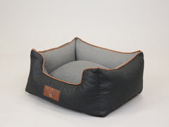 Beckley Orthopaedic Walled Dog Bed - Midnight / Dove, Small