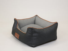 Beckley Orthopaedic Walled Dog Bed - Midnight / Dove, Small