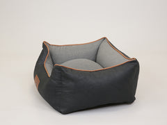 Beckley Orthopaedic Walled Dog Bed - Midnight / Dove, Small
