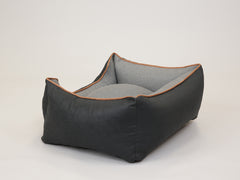 Beckley Orthopaedic Walled Dog Bed - Midnight / Dove, Small