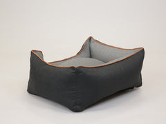 Beckley Orthopaedic Walled Dog Bed - Midnight / Dove, Small