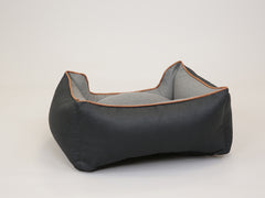 Beckley Orthopaedic Walled Dog Bed - Midnight / Dove, Small