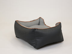 Beckley Orthopaedic Walled Dog Bed - Midnight / Dove, Small