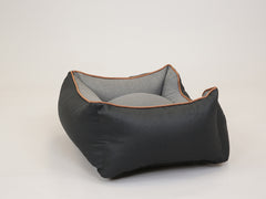 Beckley Orthopaedic Walled Dog Bed - Midnight / Dove, Small