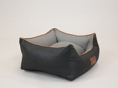 Beckley Orthopaedic Walled Dog Bed - Midnight / Dove, Small