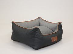 Beckley Orthopaedic Walled Dog Bed - Midnight / Dove, Small