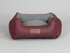 Exbury Orthopaedic Walled Dog Bed - Chianti / Ash, Small