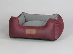 Exbury Orthopaedic Walled Dog Bed - Chianti / Ash, Small