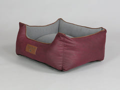 Exbury Orthopaedic Walled Dog Bed - Chianti / Ash, Small