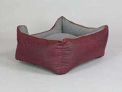 Exbury Orthopaedic Walled Dog Bed - Chianti / Ash, Small
