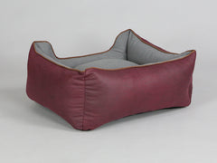 Exbury Orthopaedic Walled Dog Bed - Chianti / Ash, Small
