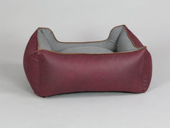 Exbury Orthopaedic Walled Dog Bed - Chianti / Ash, Small