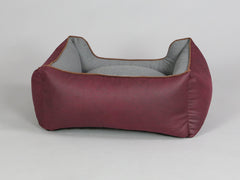 Exbury Orthopaedic Walled Dog Bed - Chianti / Ash, Small