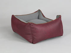 Exbury Orthopaedic Walled Dog Bed - Chianti / Ash, Small