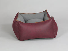 Exbury Orthopaedic Walled Dog Bed - Chianti / Ash, Small