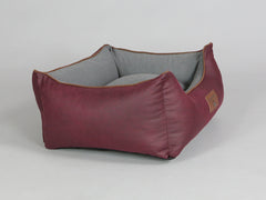 Exbury Orthopaedic Walled Dog Bed - Chianti / Ash, Small