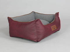 Exbury Orthopaedic Walled Dog Bed - Chianti / Ash, Small