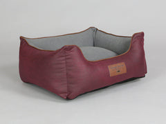 Exbury Orthopaedic Walled Dog Bed - Chianti / Ash, Small