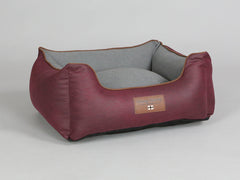 Exbury Orthopaedic Walled Dog Bed - Chianti / Ash, Small