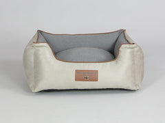 Selbourne Orthopaedic Walled Dog Bed - Taupe / Ash, Small