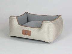 Selbourne Orthopaedic Walled Dog Bed - Taupe / Ash, Small