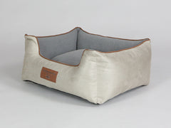 Selbourne Orthopaedic Walled Dog Bed - Taupe / Ash, Small