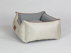 Selbourne Orthopaedic Walled Dog Bed - Taupe / Ash, Small