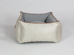 Selbourne Orthopaedic Walled Dog Bed - Taupe / Ash, Small