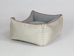 Selbourne Orthopaedic Walled Dog Bed - Taupe / Ash, Small