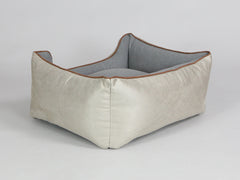 Selbourne Orthopaedic Walled Dog Bed - Taupe / Ash, Small
