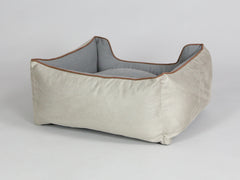 Selbourne Orthopaedic Walled Dog Bed - Taupe / Ash, Small