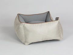 Selbourne Orthopaedic Walled Dog Bed - Taupe / Ash, Small