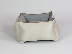 Selbourne Orthopaedic Walled Dog Bed - Taupe / Ash, Small