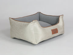 Selbourne Orthopaedic Walled Dog Bed - Taupe / Ash, Small