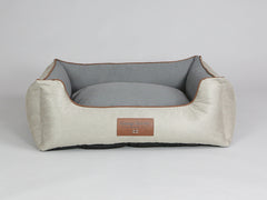 Selbourne Orthopaedic Walled Dog Bed - Taupe / Ash, Large