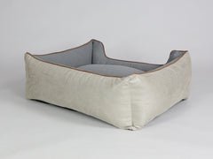 Selbourne Orthopaedic Walled Dog Bed - Taupe / Ash, Large