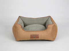 Exbury Orthopaedic Walled Dog Bed - Tan, Small