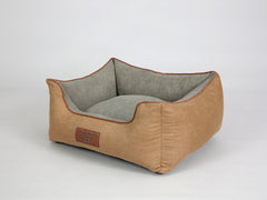 Exbury Orthopaedic Walled Dog Bed - Tan, Small