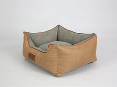 Exbury Orthopaedic Walled Dog Bed - Tan, Small