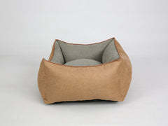 Exbury Orthopaedic Walled Dog Bed - Tan, Small