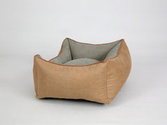 Exbury Orthopaedic Walled Dog Bed - Tan, Small