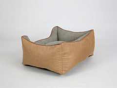 Exbury Orthopaedic Walled Dog Bed - Tan, Small