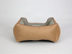 Exbury Orthopaedic Walled Dog Bed - Tan, Small